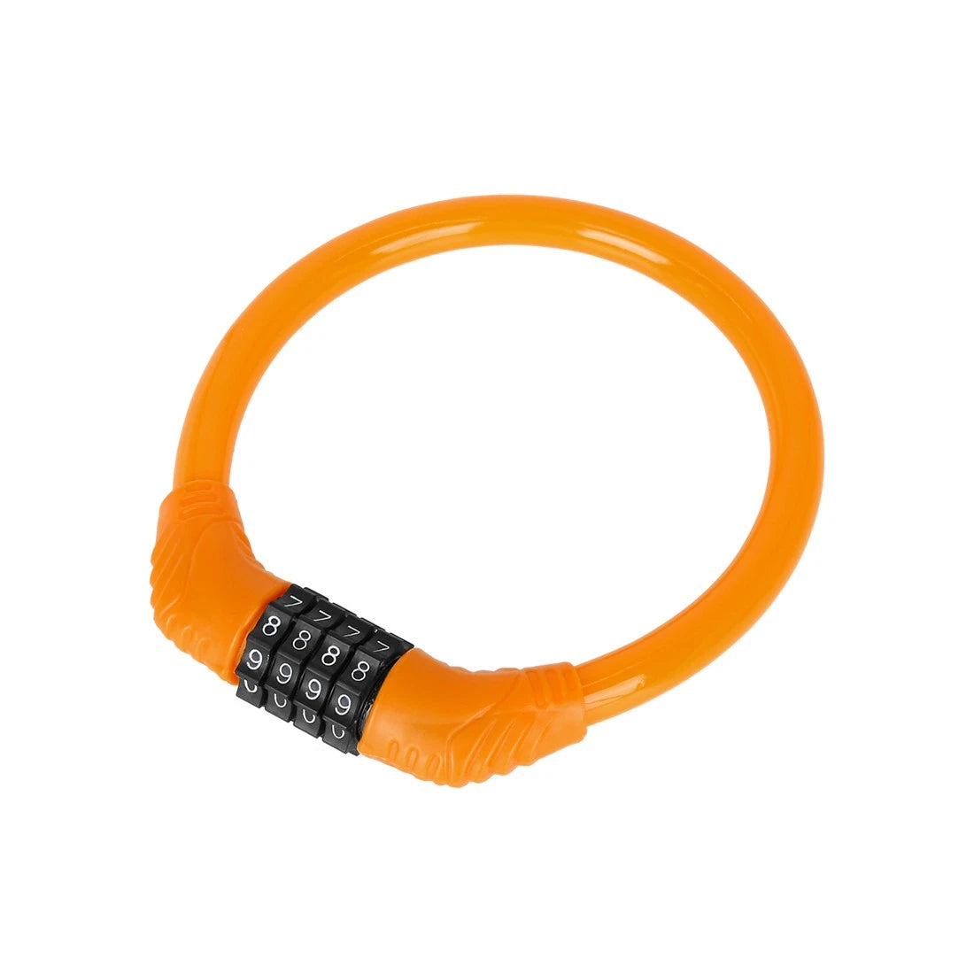 Bike Cable Lock 43cm Security 4 Digit Resettable for Universal Use (Any)