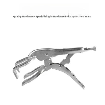 Adjustable U-Shaped Locking Plier for Welding (22.5cm Length)