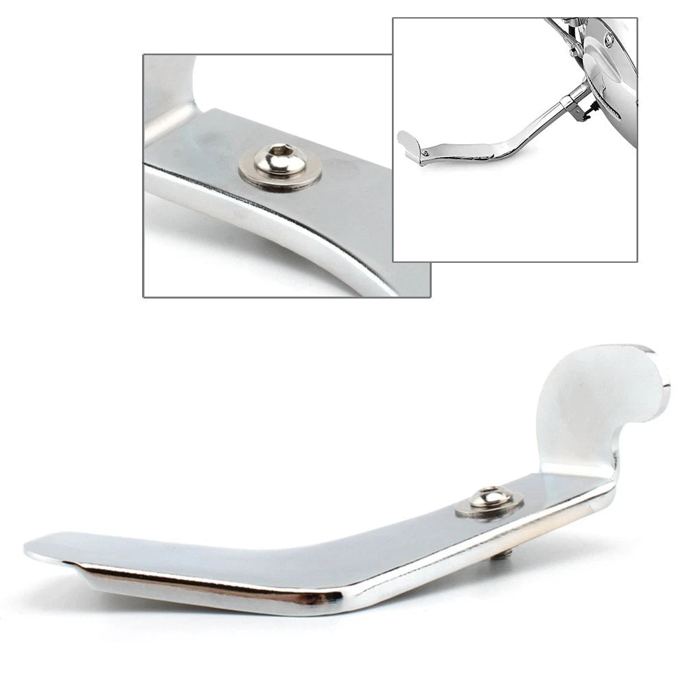Chrome Kickstand Side Stand Extension for Harley Sportster XL883 1200 (2004–2010)