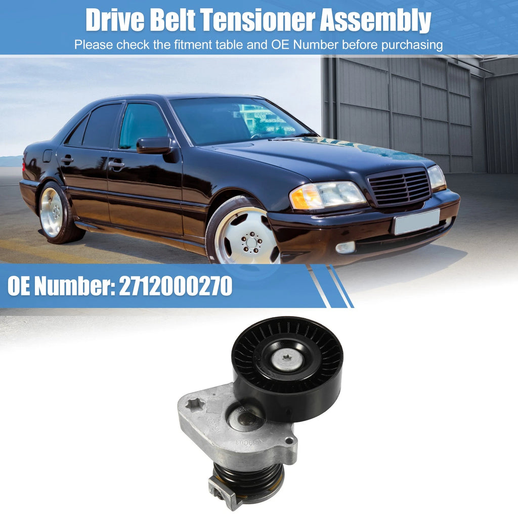 Drive Belt Tensioner Assembly for Mercedes-Benz C 230 Kompressor (2002–2005)