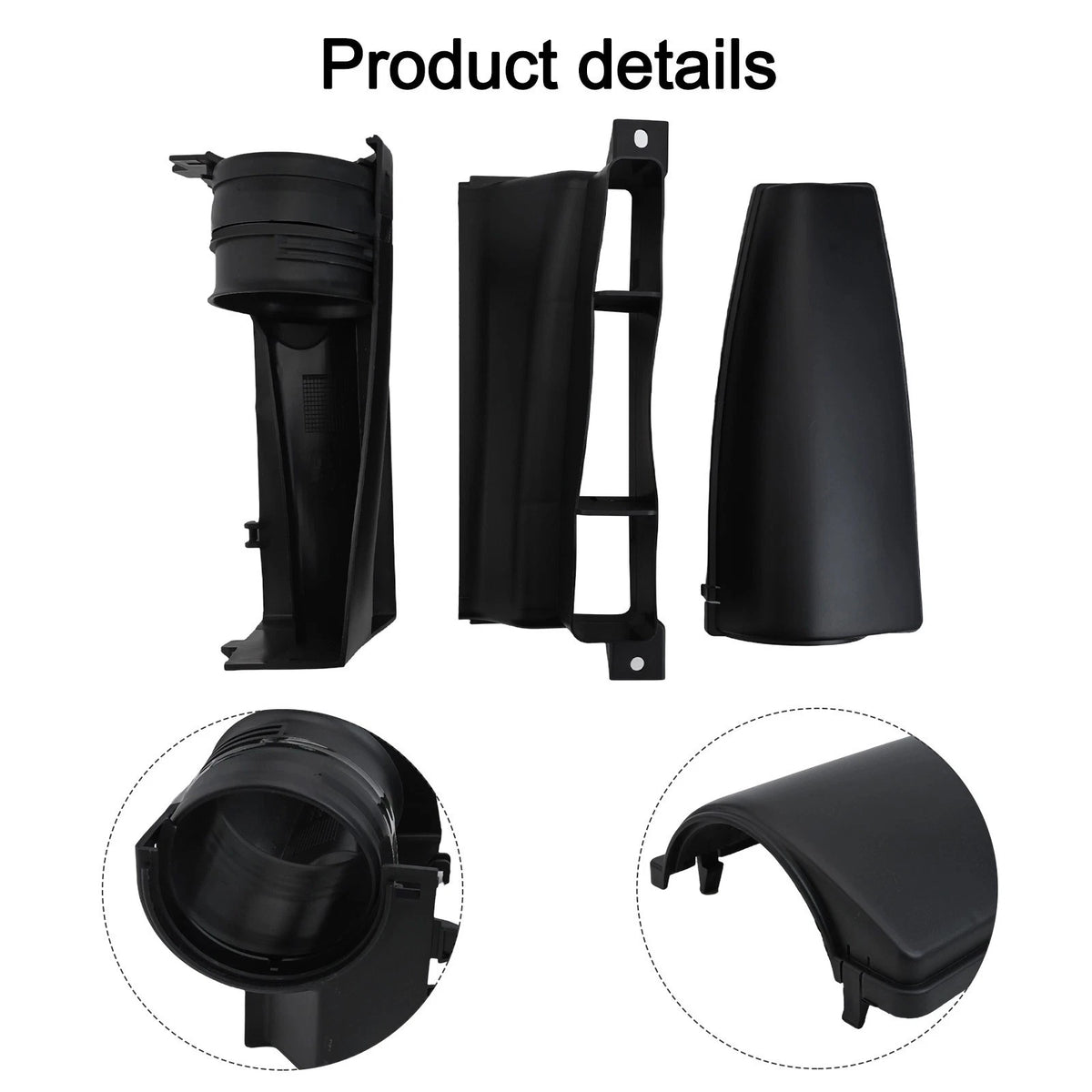 Air Intake Guide Duct Covers for Jetta Mk5 Mk6 Golf Plus (2005–2014) 1K0805971C