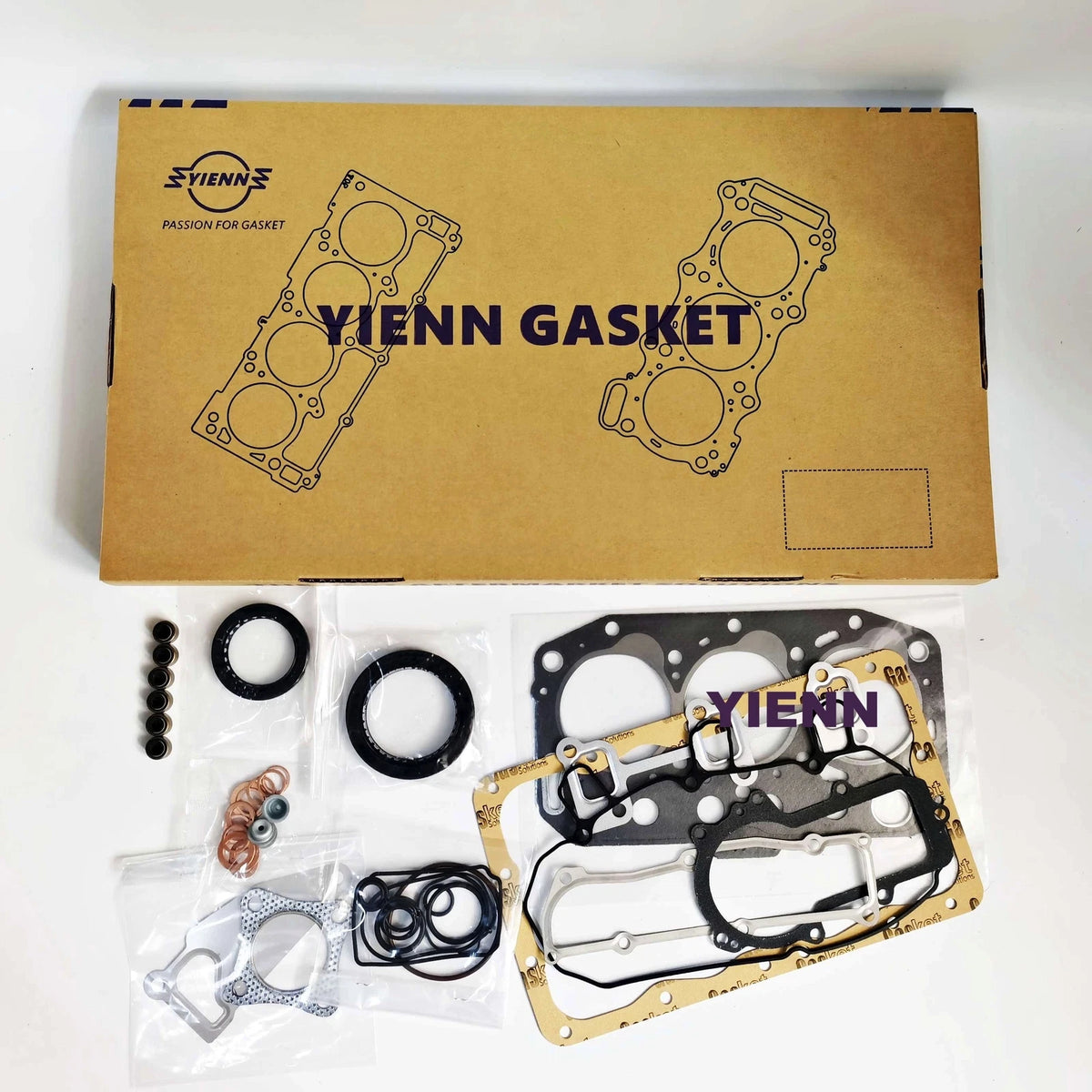 Full Overhaul Gasket Kit for Isuzu Diesel Engine Utility Power Unit (3CD1, 3CD1T)