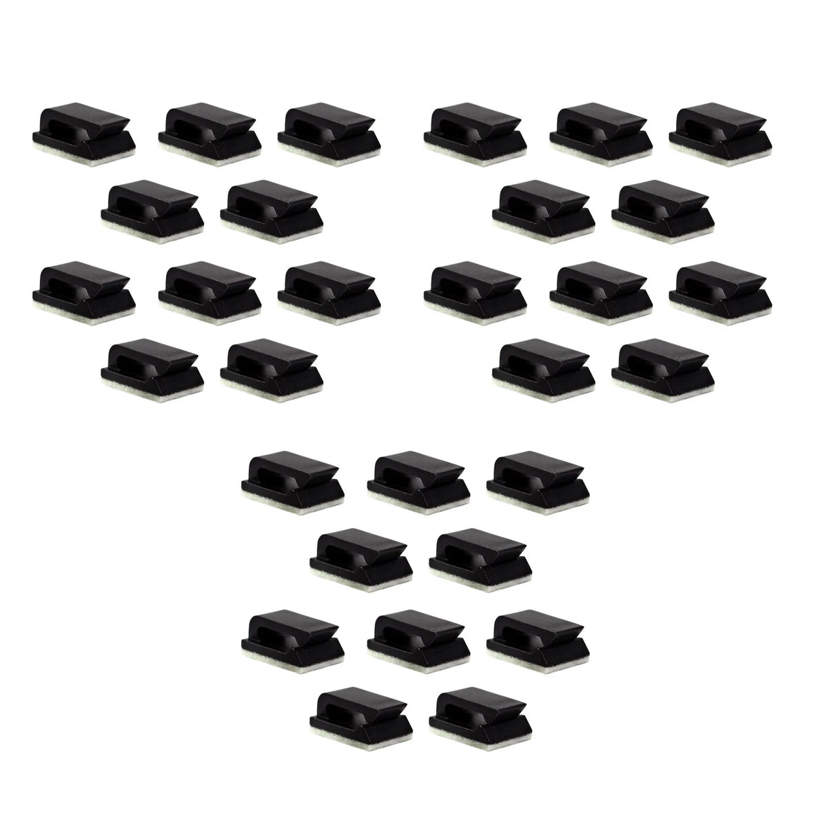 30Pcs Wire Clip for Universal Car (Self Adhesive Cable Holder)