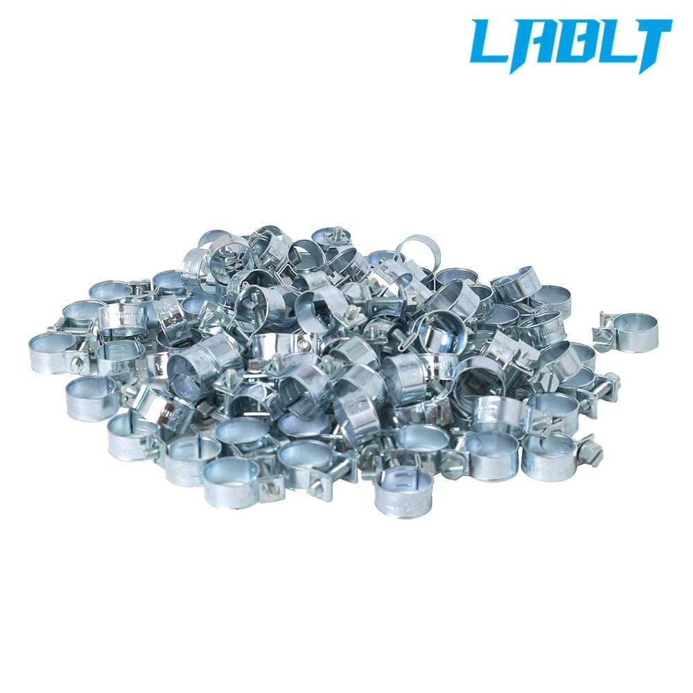 10Pcs Fuel Injection Hose Clamp for Auto (Universal)