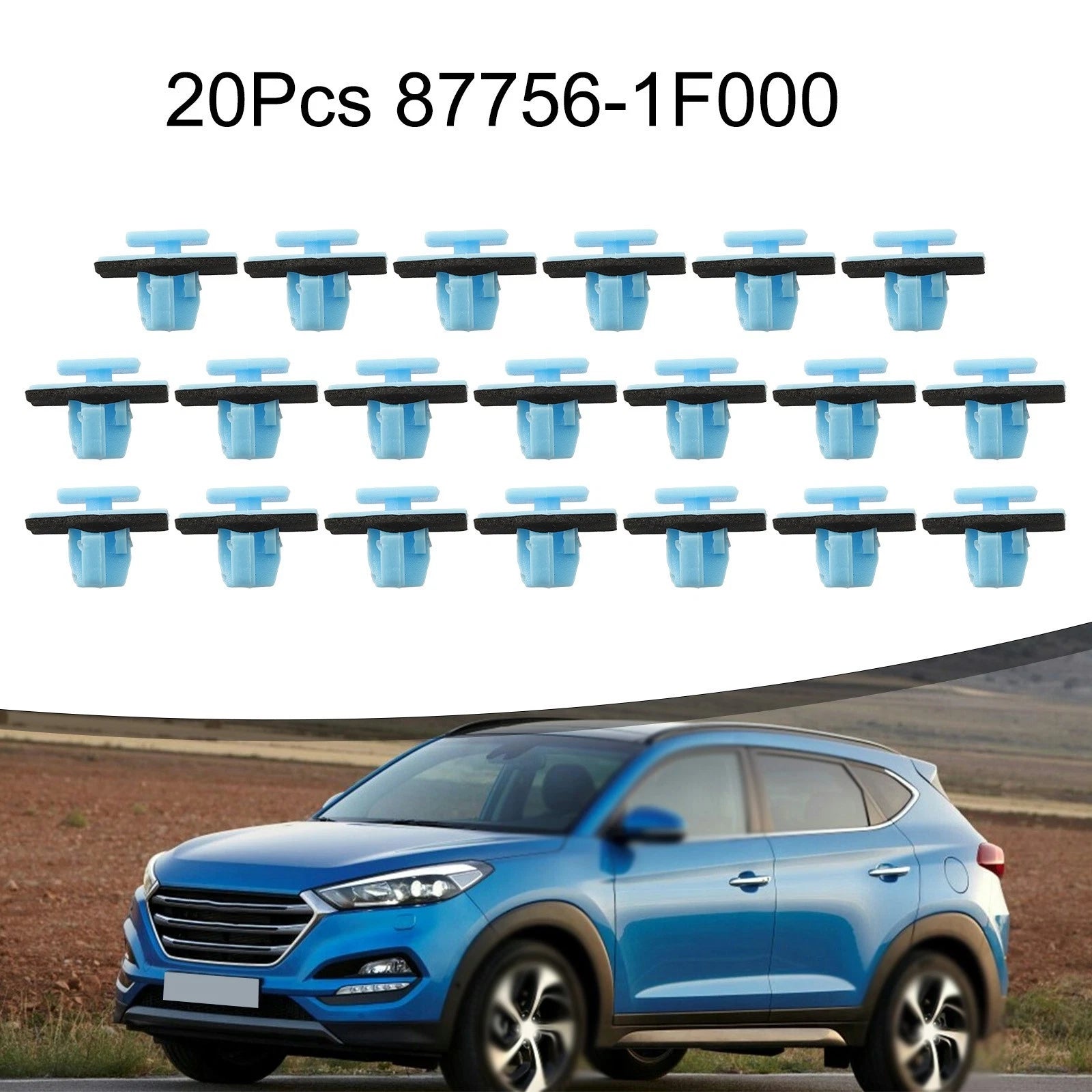 Door Trim Clips for Universal Fit