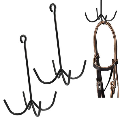 Set of 2 Heavy-Duty Tack Hooks for Bridles and Halters