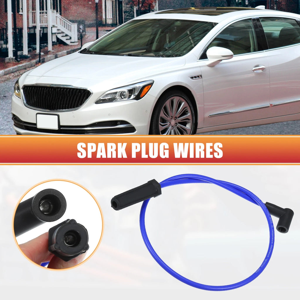 6 Pcs Spark Plug Wire Ignition Coil Cable Replacement for Chevrolet Impala (2001–2016)