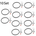 Set of 10 Carb Needle Seat Kit for Tecumseh 631021 631021A 621021B Eska 631031B