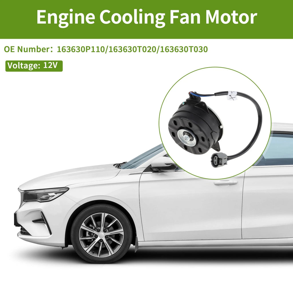 Engine Cooling Fan Motor Replacement for Toyota Corolla (2009–2019)