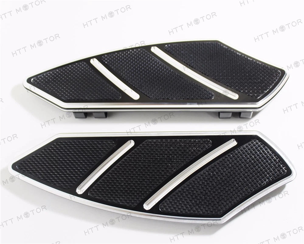 Front Footboard Floorboard for Harley Touring Softail (1984–2015) Black