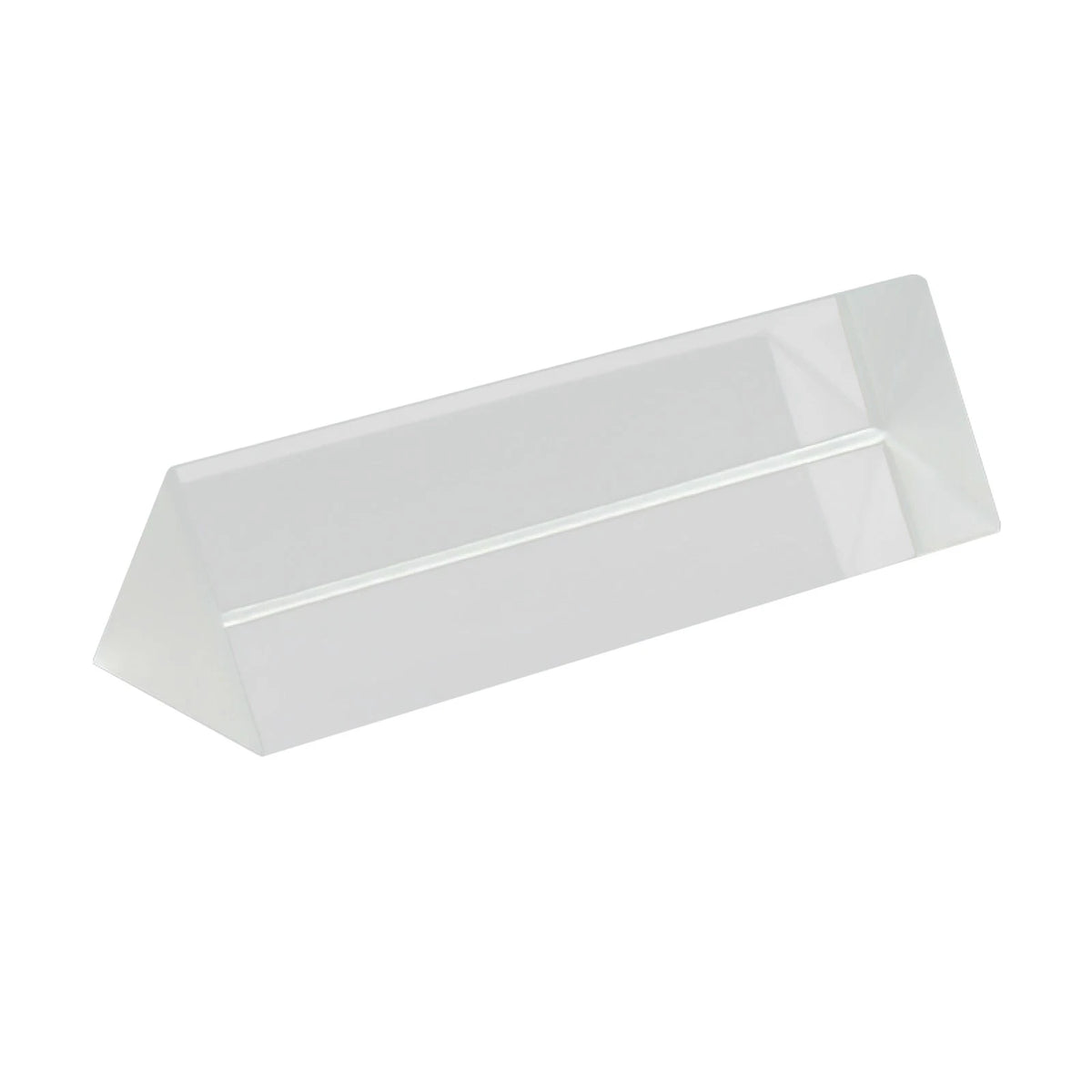 Optical Glass Triple Triangular Prism for Physics Teaching