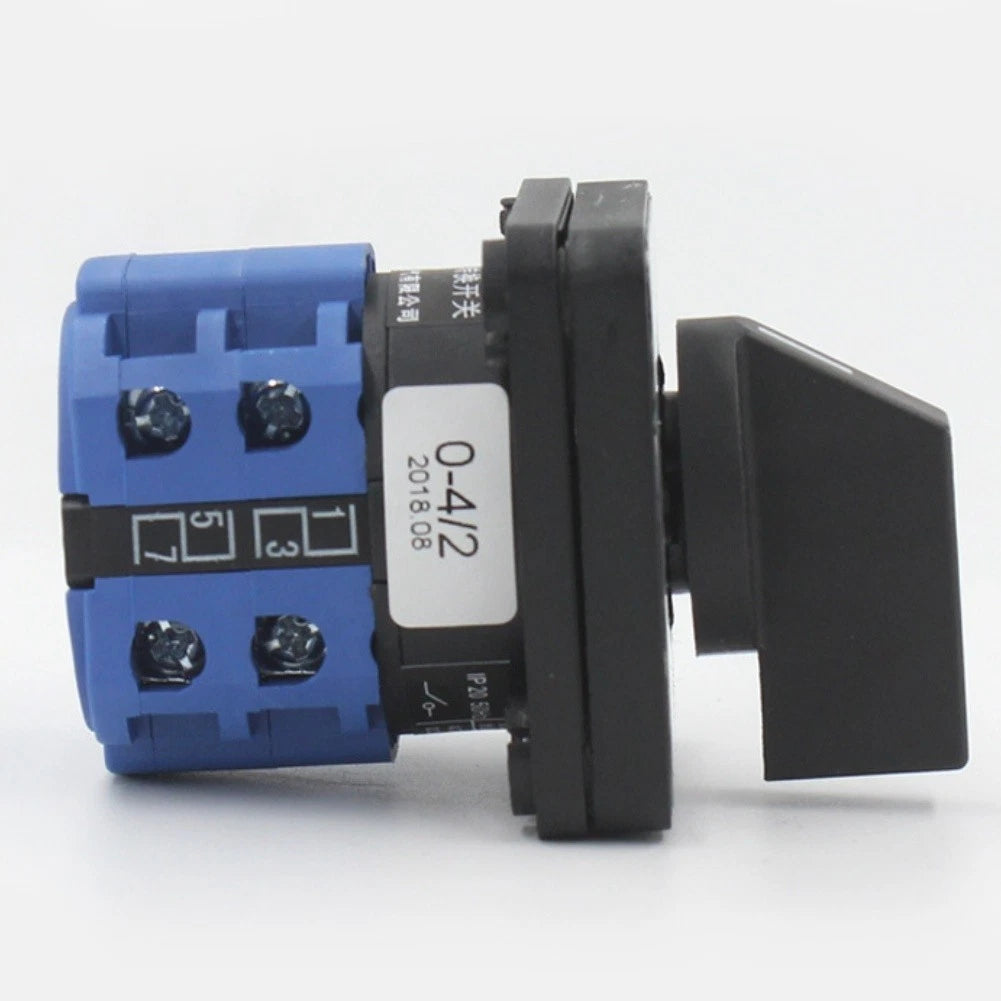 Changeover Rotary Cam Switch 5 Positions 4 Terminals for LW2620 Control