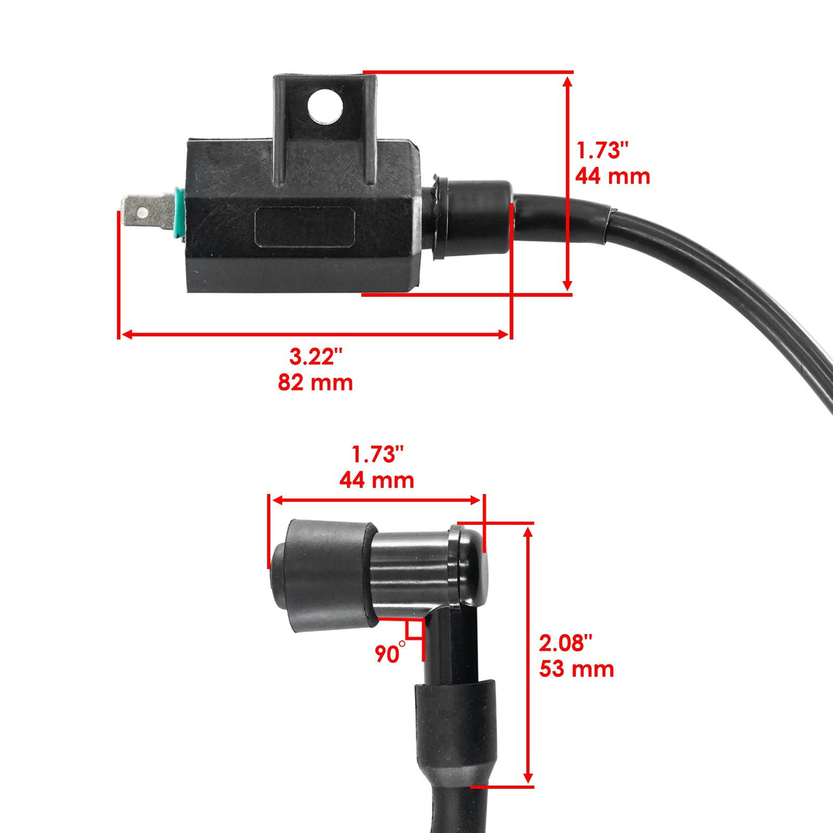 Ignition Coil Replacement for Kawasaki 125 Eliminator BN125 (2001–2007)