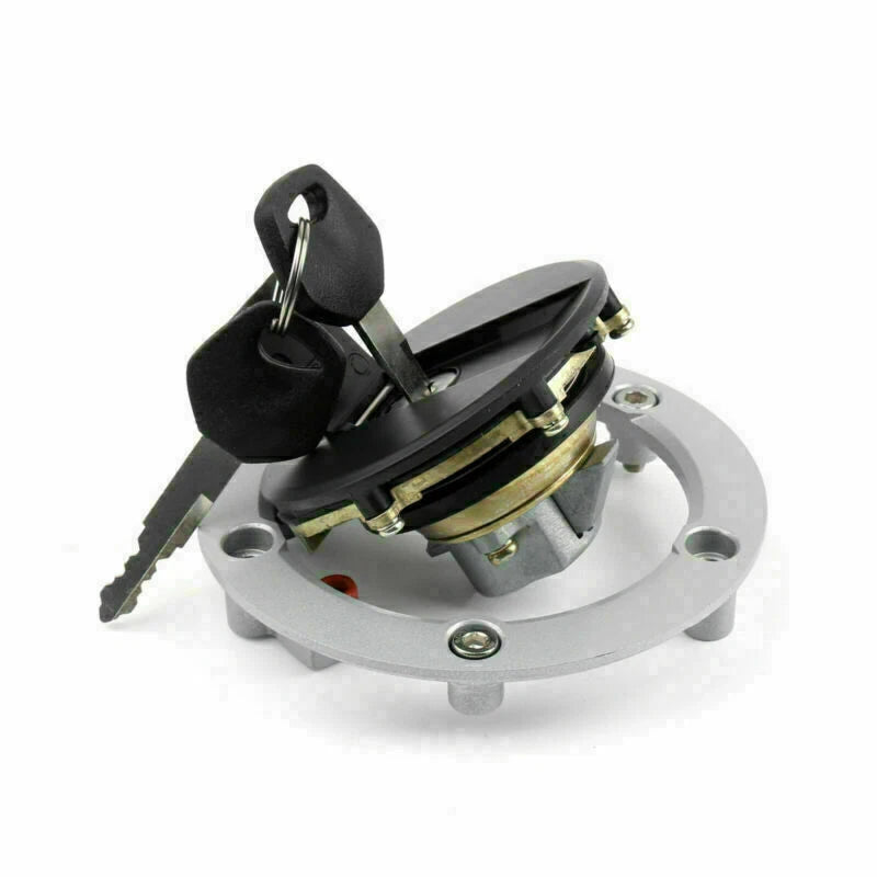 Ignition Switch Lock & Fuel Gas Cap Lock Keys for Suzuki GSXR 600 750 SV1000 (T9)