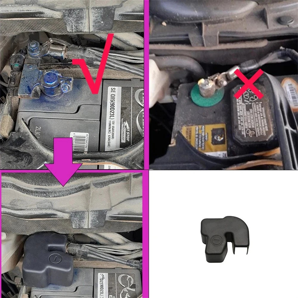 Car Battery Negative Terminal Protective Cover for Mazda CX-4, CX-5 (2016–2021)