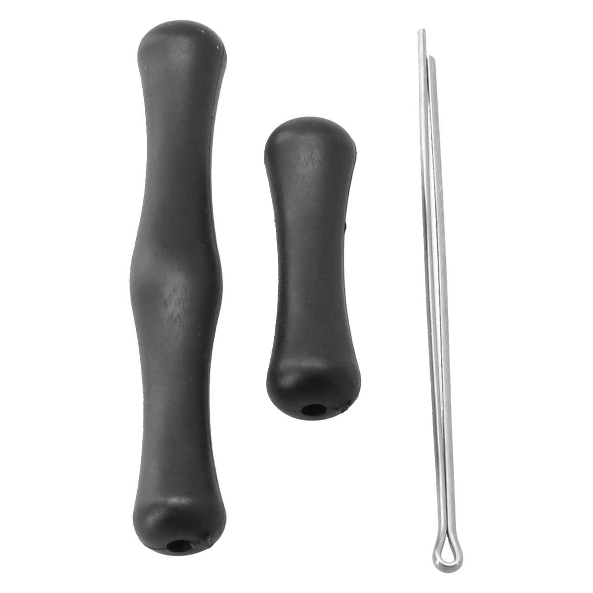 Silicone Finger Protector Set for Bow String - Red (1 Thimble, 2 Holders)