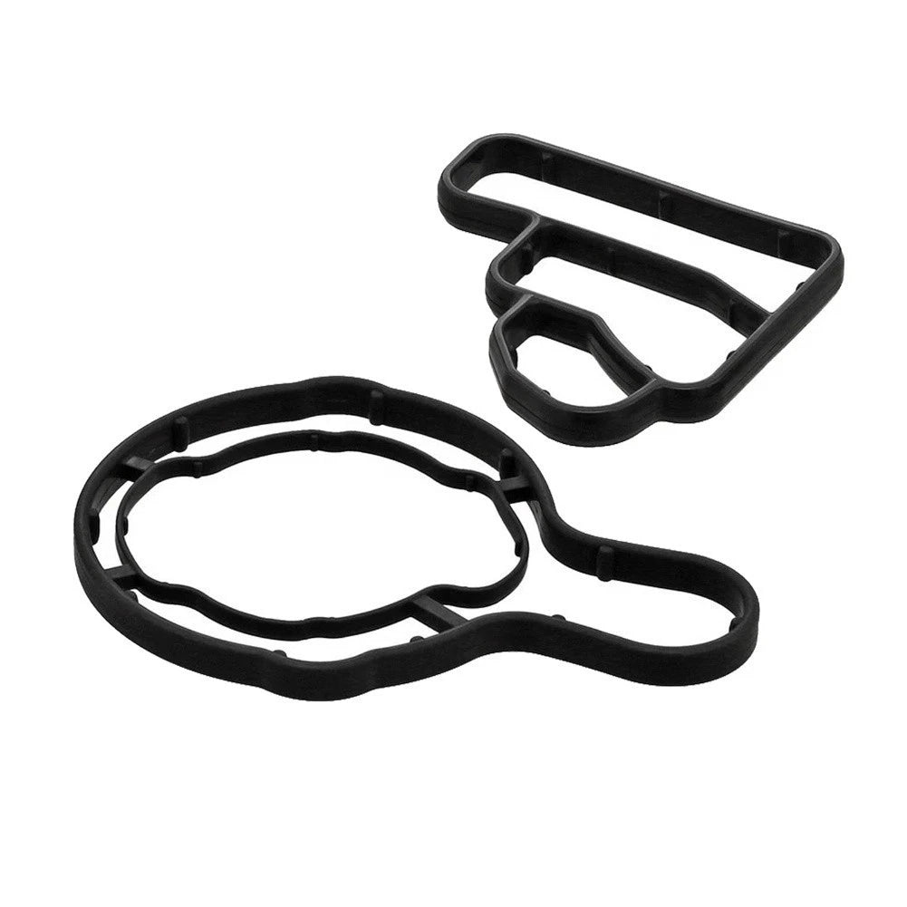 2X Engine Oil Filter Housing Seal for Audi A4 A5 A6 A8