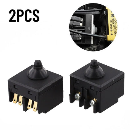2X Push Button Switch for Angle Grinder 100mm Polisher
