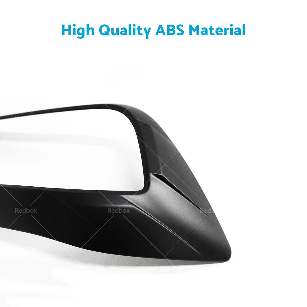 Matte Black Head Tail Light Trim Cover for LDV T60 (2017–2021)
