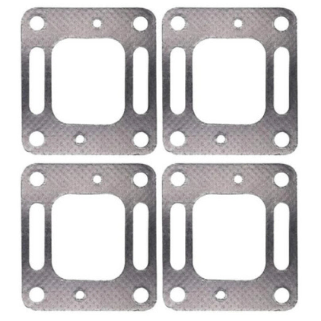 Set of 4 Exhaust Manifold Elbow Gaskets for Mercruiser (27-863724, 18-0897)