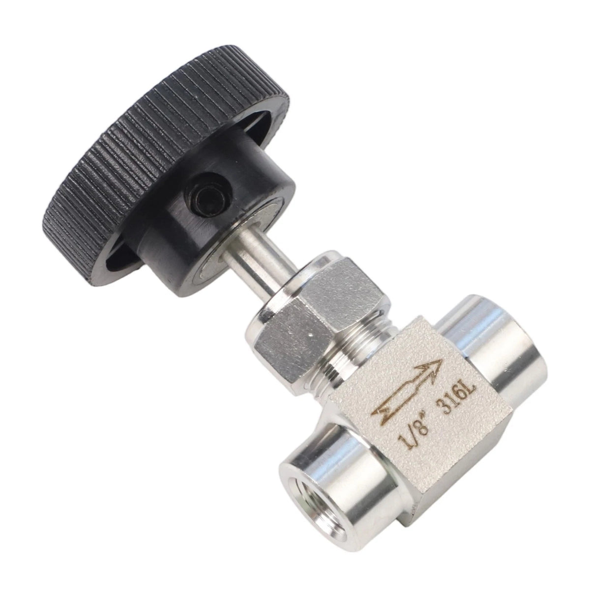 Stainless Steel Internal Screw Valve for Laboratory Experiments