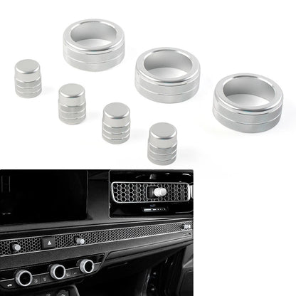 Switch Knob Ring Cover for Honda Civic (2022–Present) & CR-V (2023–2024) Silver
