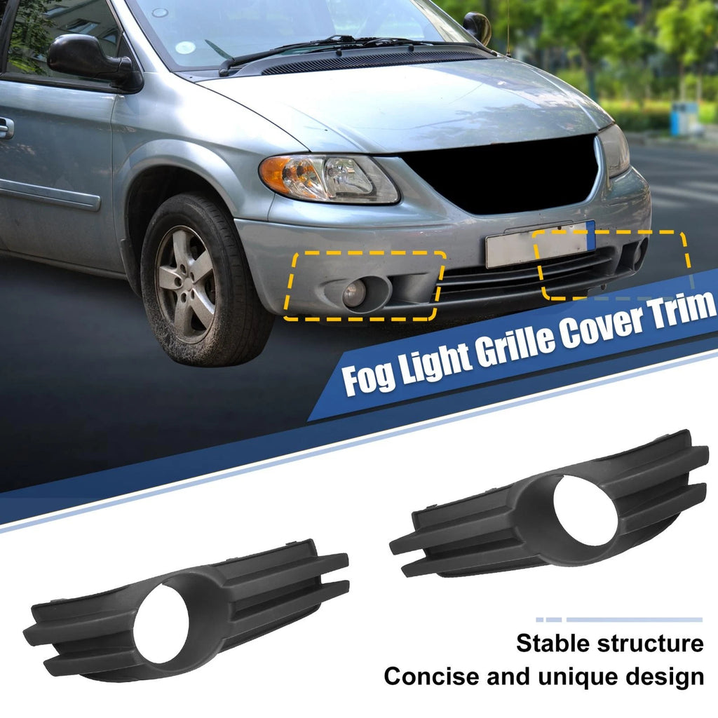 Front Right Fog Light Grille Cover for Dodge Grand Caravan (2008–2010)