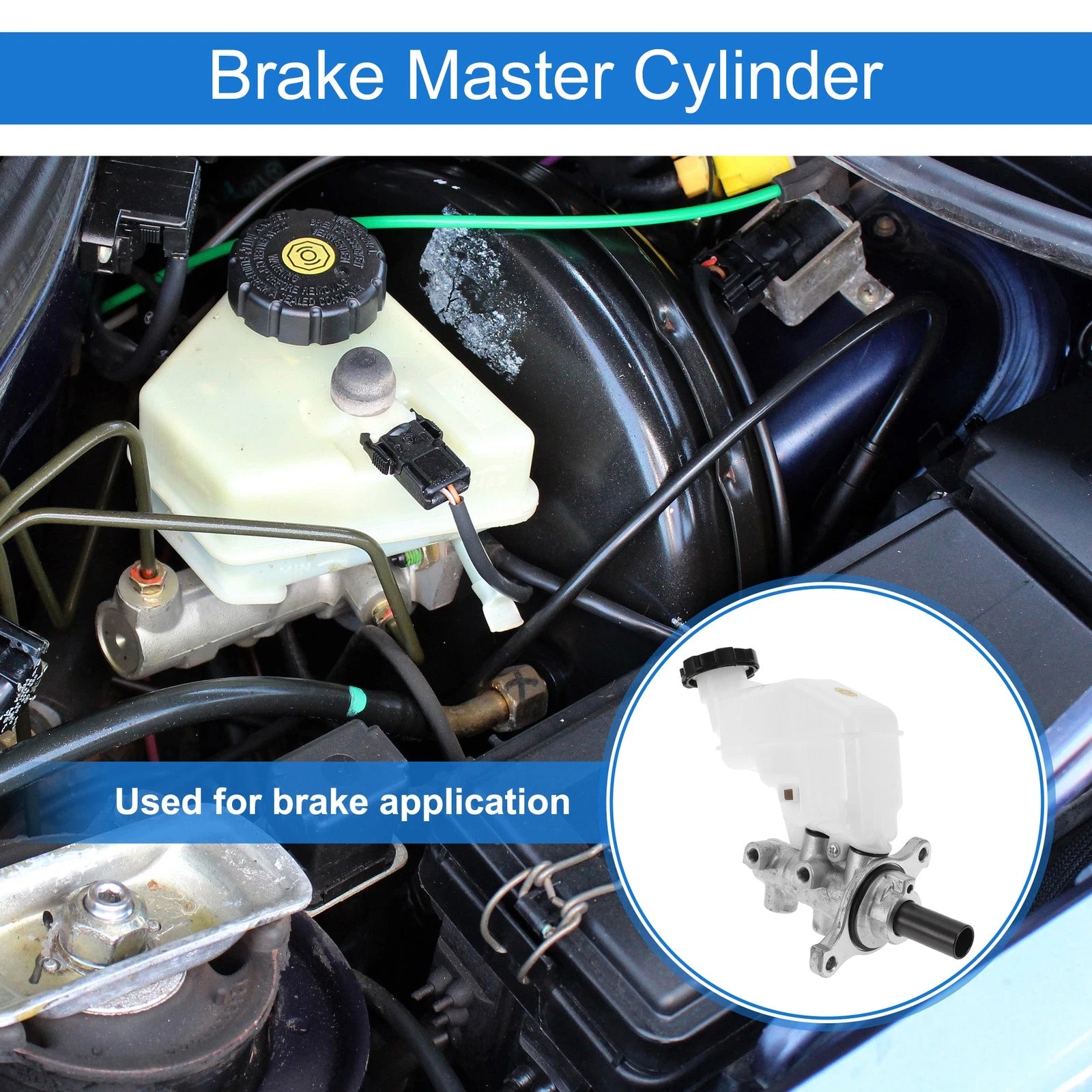 Brake Master Cylinder with Reservoir Replacement for Hyundai Elantra (2011–2014)