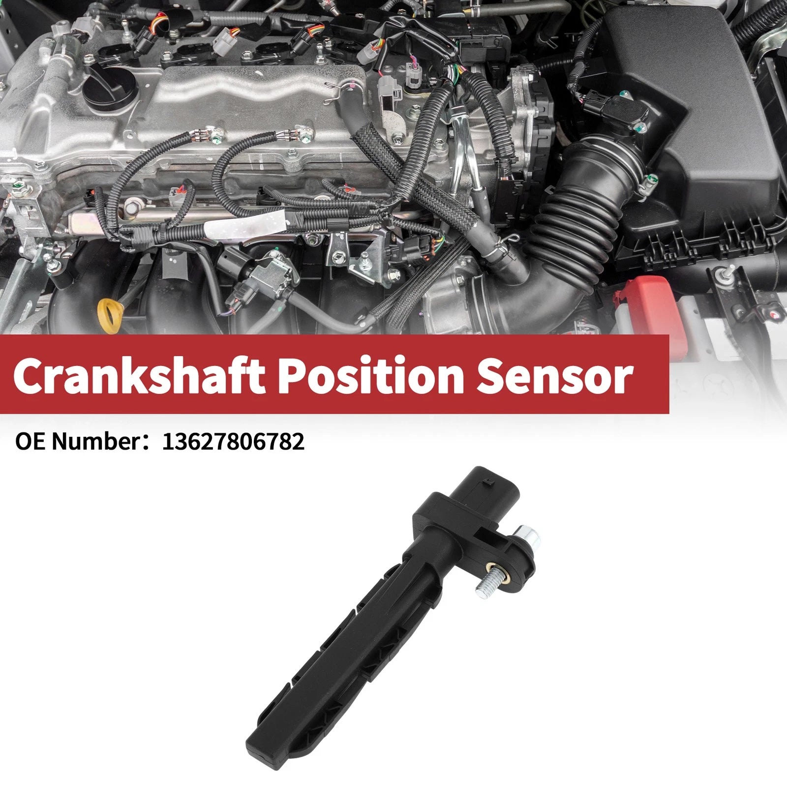 Crankshaft Position Sensor for BMW F30 330d 2012–2018 OEM Replacement