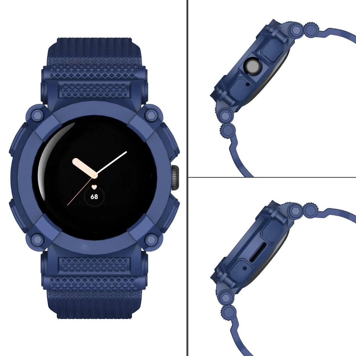 360° Silicone Watch Protective Case for Google Pixel (2016–2023)
