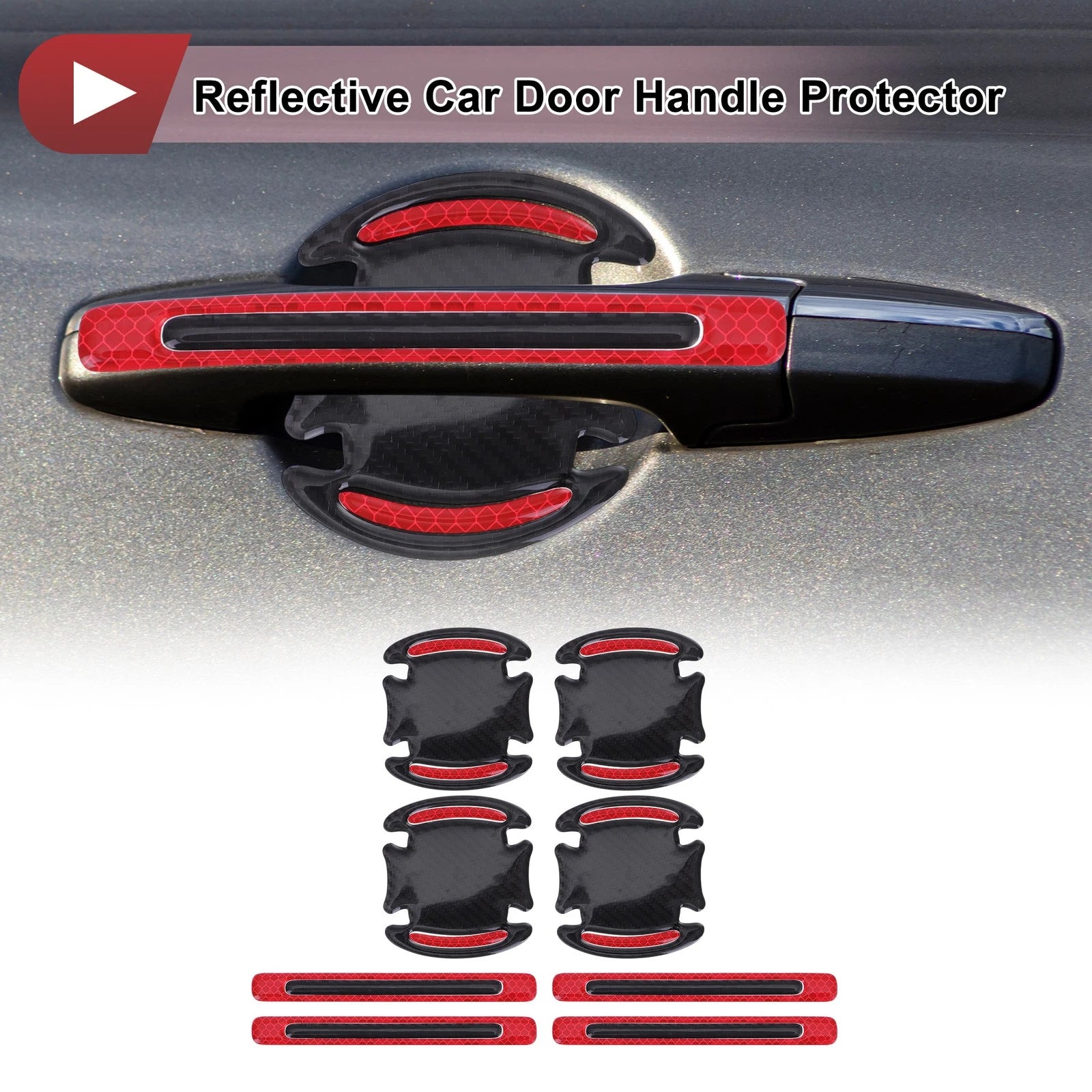 Reflective Door Handle Scratch Protector Film for Car