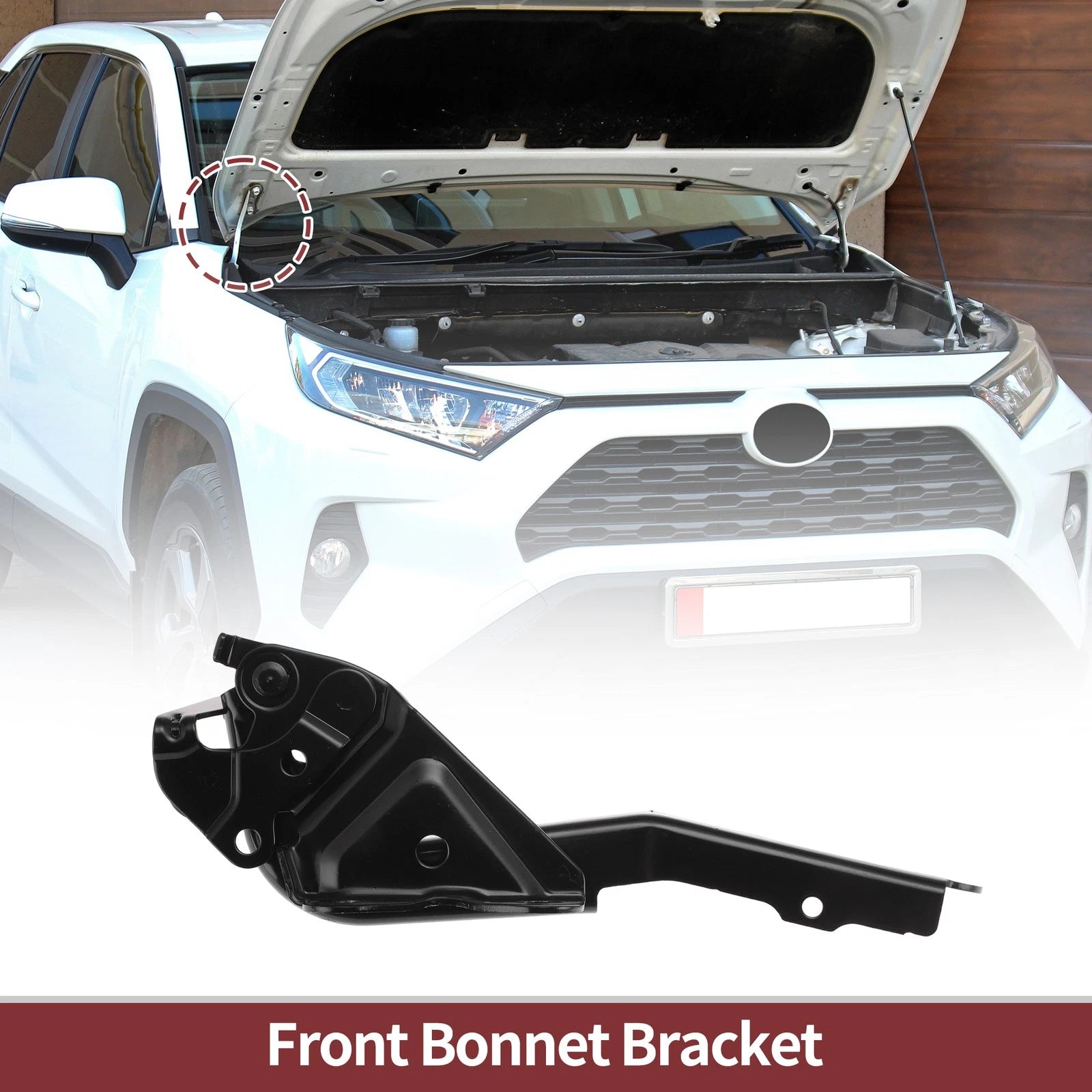 Hood Hinge Replacement for Toyota Highlander (2009–2015) Right Side