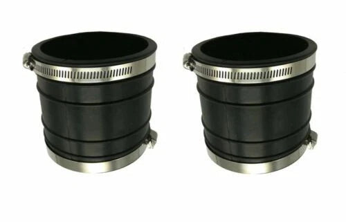 2 Pcs Exhaust Bellows for Mercruiser (32-44348T, 32-44348001)