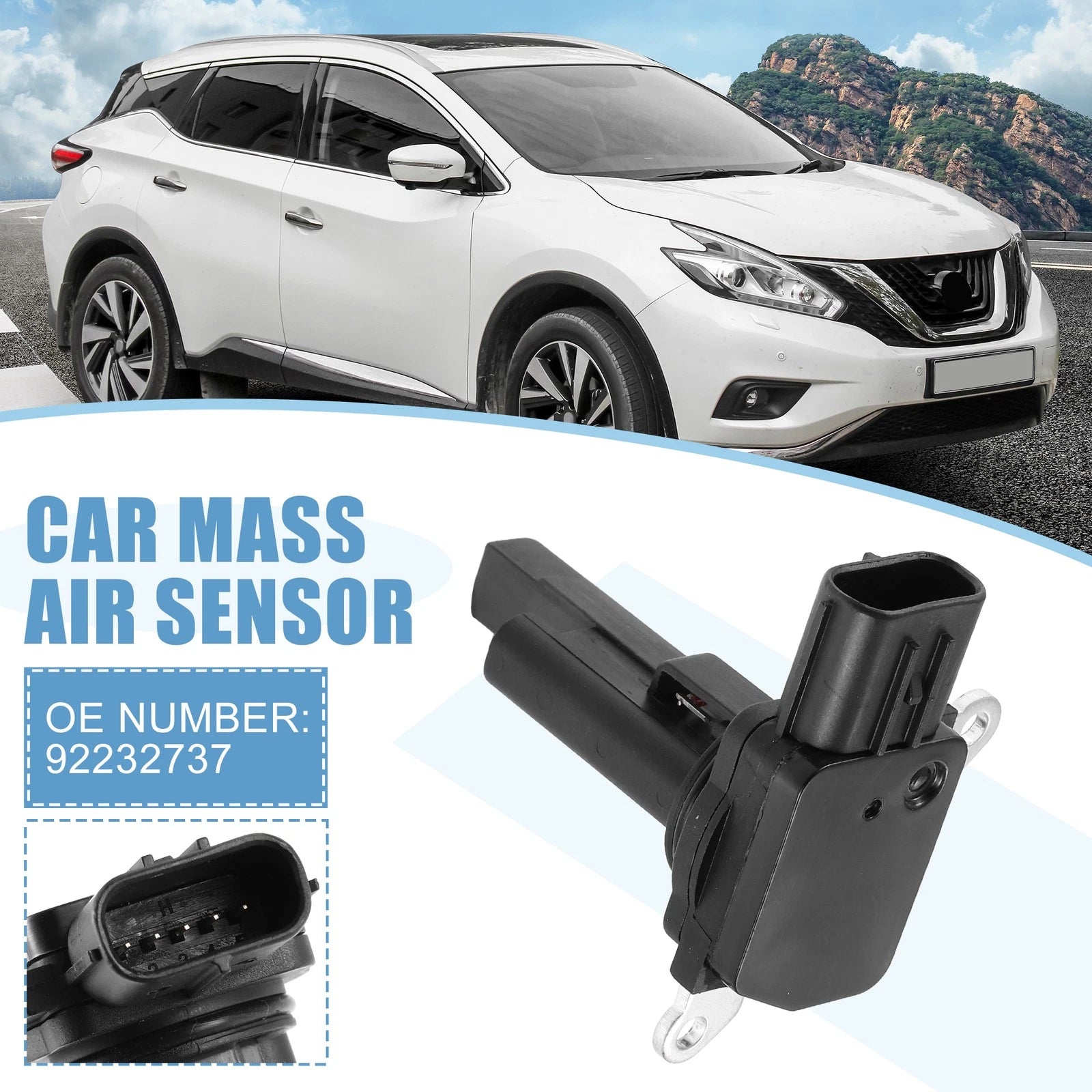 Mass Air Flow Sensor for Chevrolet (2000–2006) 92232737