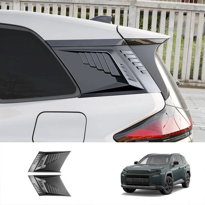 FOR Toyota RAV4 2026 C Pillar ABS Trim Panels Matte Black Exterior Styling Kit