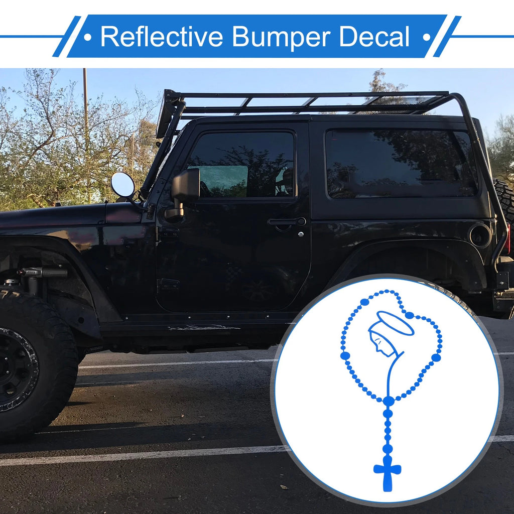Reflective Bumper Decal for Universal Vehicles (1 Pcs)