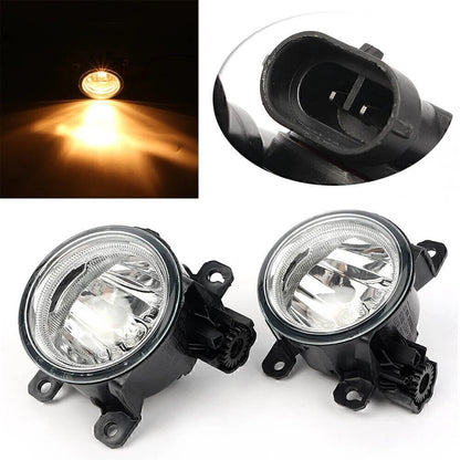 Pair DRL Replacement Bumper Light with Bulb for Honda Civic (2016–2017)