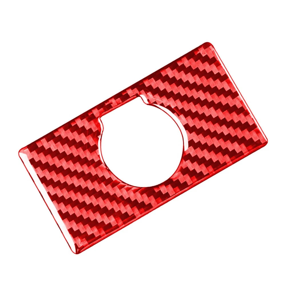 Rear Cigarette Lighter Switch Cover for Toyota Tundra (2014–2021) Red