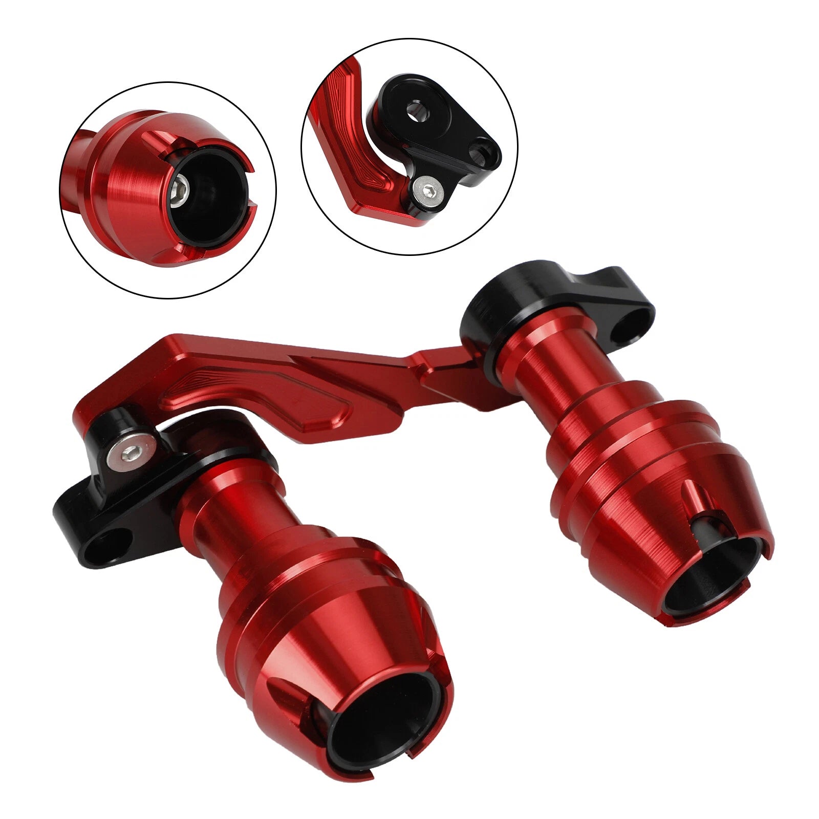 CNC Anti-Crash Frame Sliders Protector for Yamaha NVX Aerox NMAX (2015–2019)