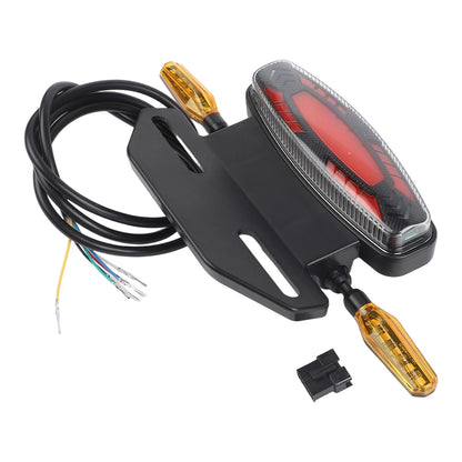 6 Pin LED Taillight for Ebike with Brake Light & Turn Signal