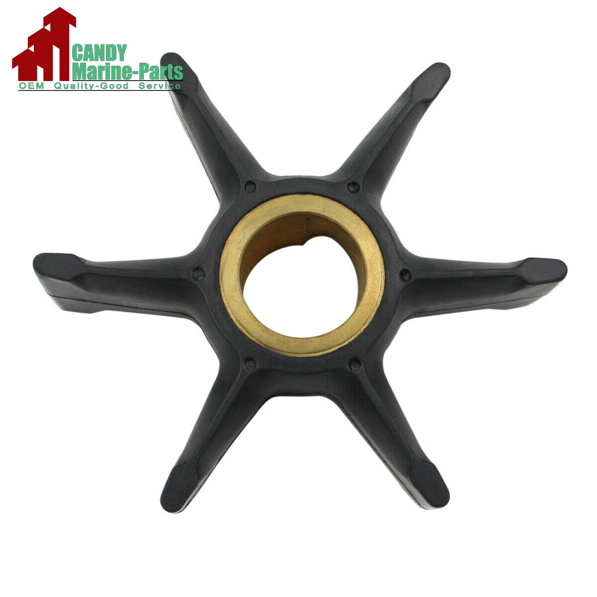 Water Pump Impeller for Johnson Evinrude 35-55 HP (396809, 777214)