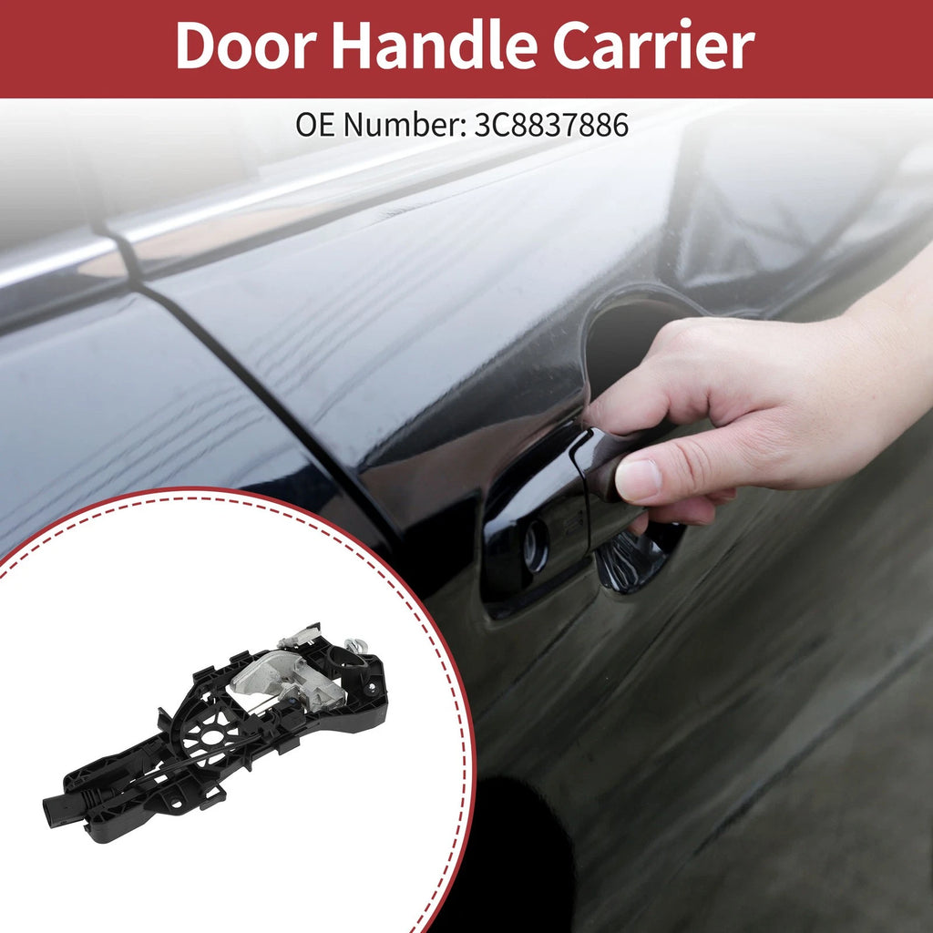 Front Right Door Handle Carrier Replacement for Volkswagen CC (2009–2017)