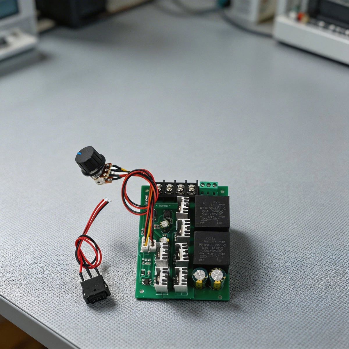 40A Brushed Motor Driver Controller for Speed Regulation (0-100% Duty Cycle)
