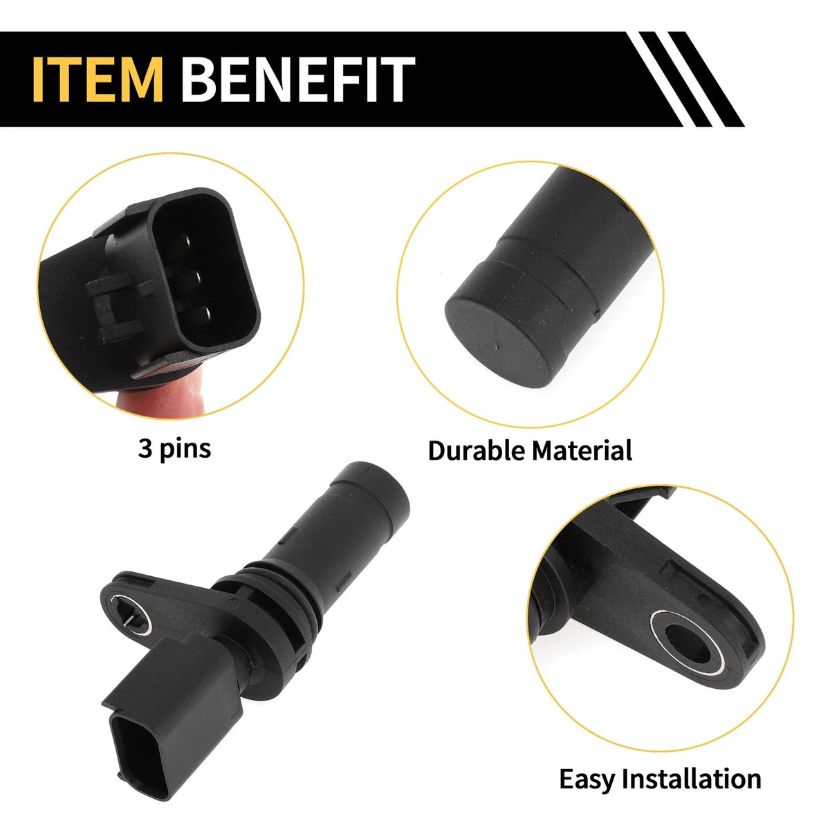 Crankshaft Position Sensor for Cadillac SRX 4.6 (2004–2006) No. 12567170