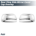 Rearview Mirror Cover Overlay Chrome Plated for Honda CR-V (2002–2006)