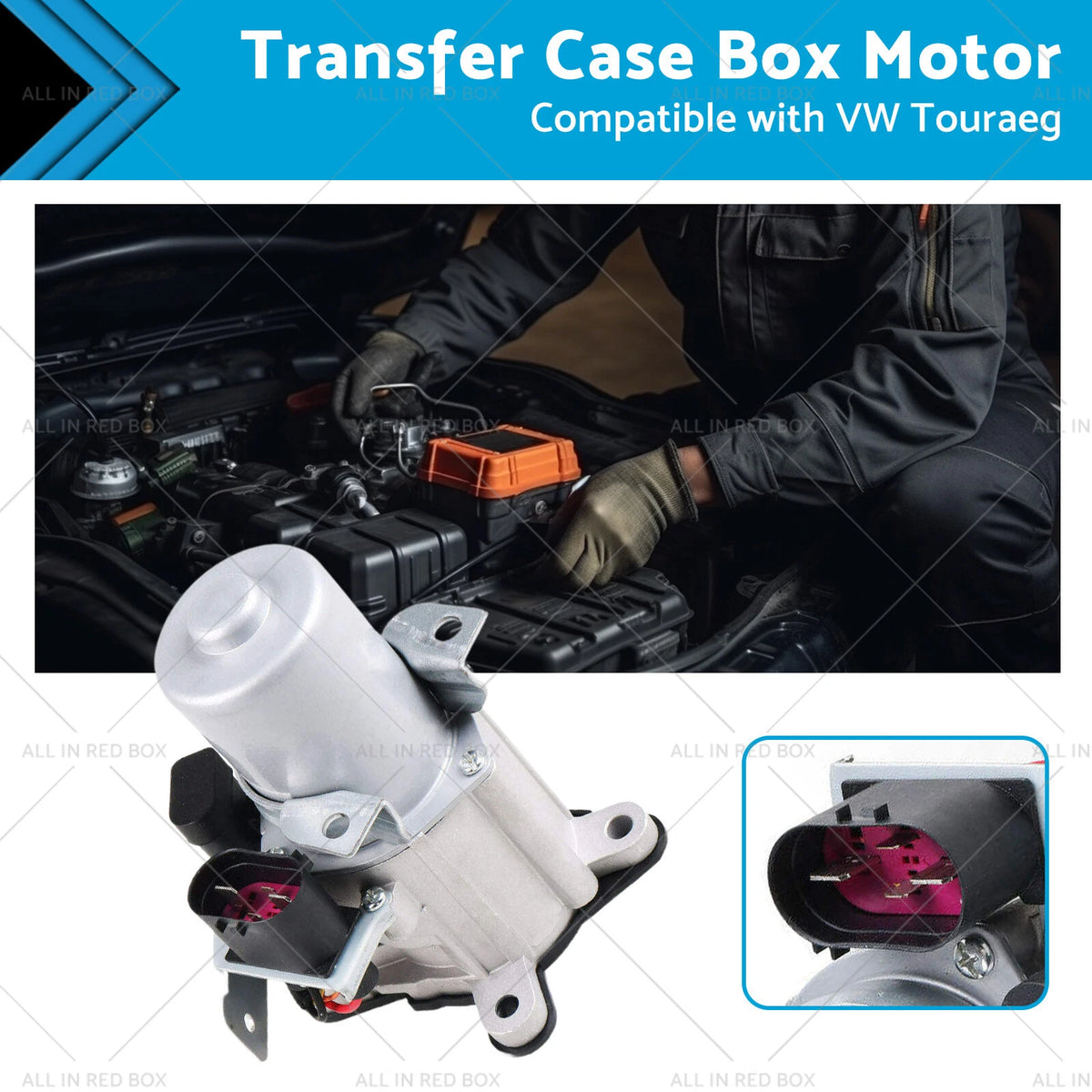 Transfer Case Box Motor for VW Touareg, Porsche Cayenne (2003–2010)
