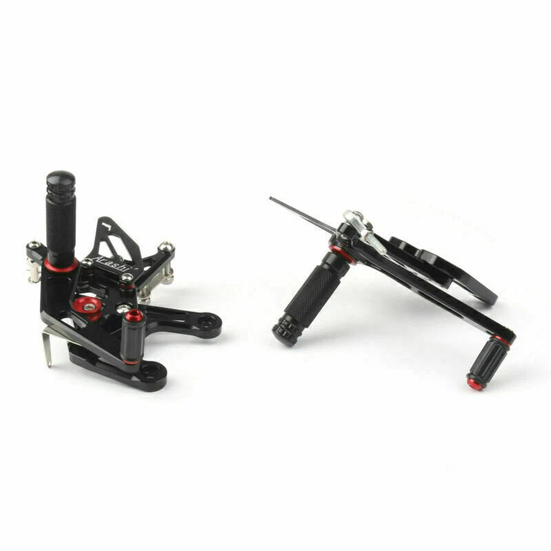 CNC Aluminum Rearsets Footpegs for Kawasaki ZX-10R (2011–2015) ZXT00J