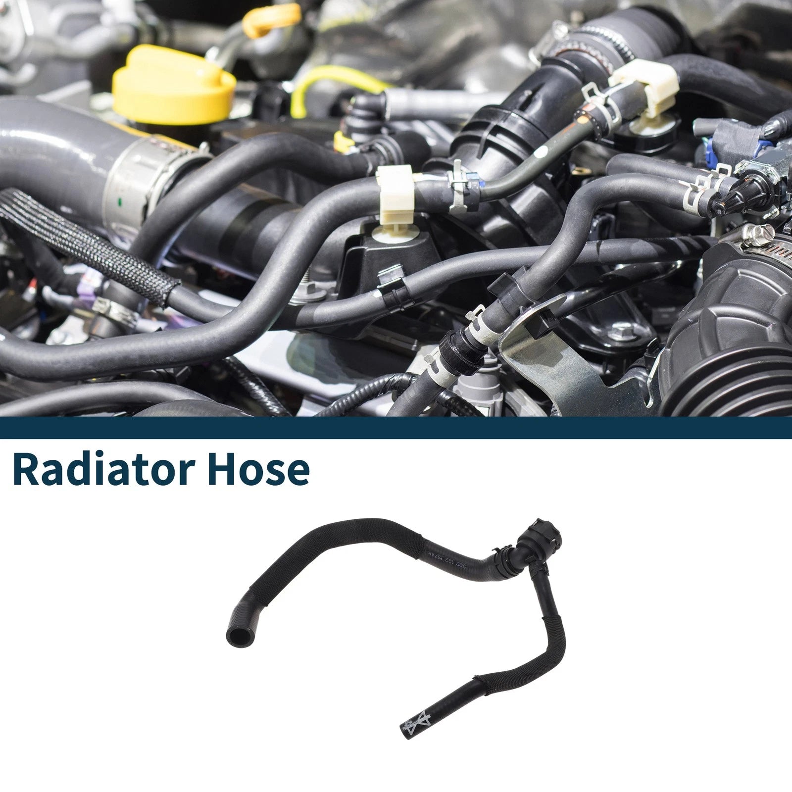 Radiator Hose Coolant Pipe Replacement for Audi A3 Quattro 2.0L (2015–2020)