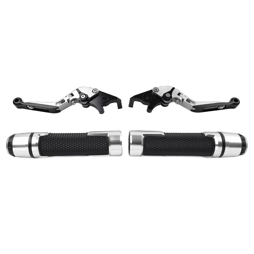 Folding Extendable Brake Clutch Levers & Handlebar Grips for Honda SP (2020–2022)