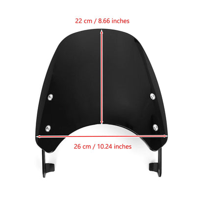 ABS Windshield for Speed Twin 1200 (2019–2021) BLKT9